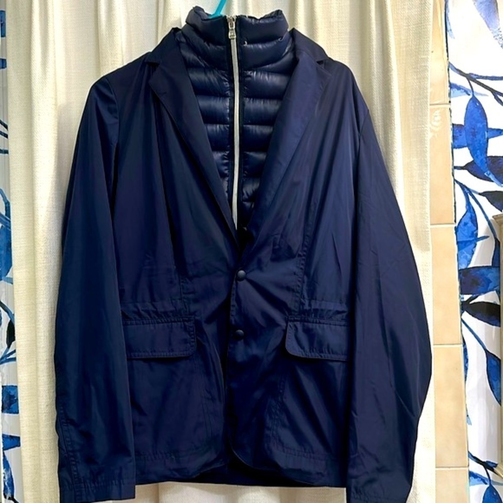 NWOT Women’s Ralph Lauren Polo Golf Blue Down Filled Long Sleeve Puffer Jacket